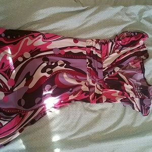 Purple volume one dress